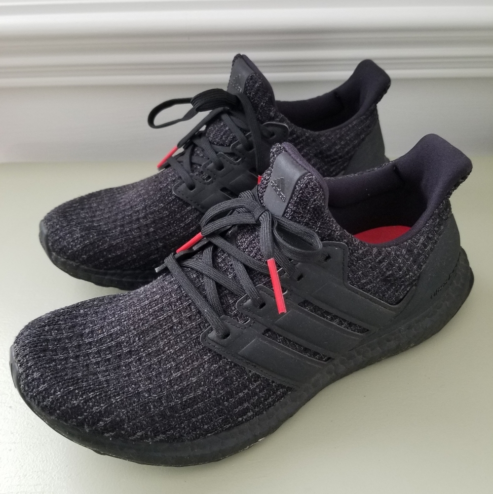 Black Adidas Ultraboost 2.0 (Mens sz 9, W sz 10.5)